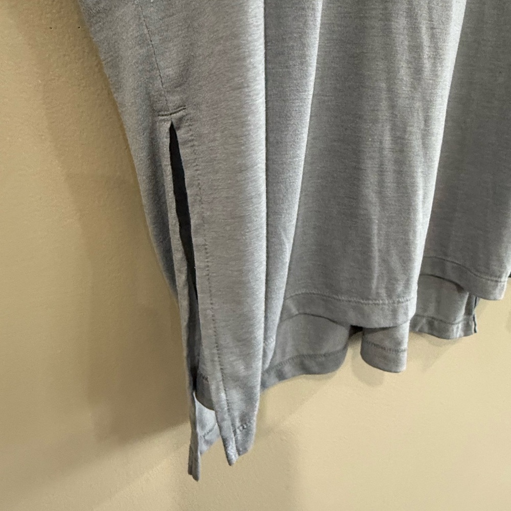 Nike Grey Dri Fit Long Sleeve Running Workout Top - Picture 3 of 7